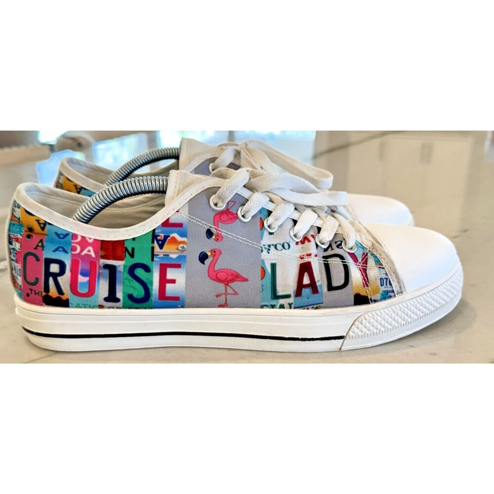 Custom Cruise Lady Low Top Sneakers Women's size 10